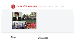 Desktop Screenshot of carevetpharma.com